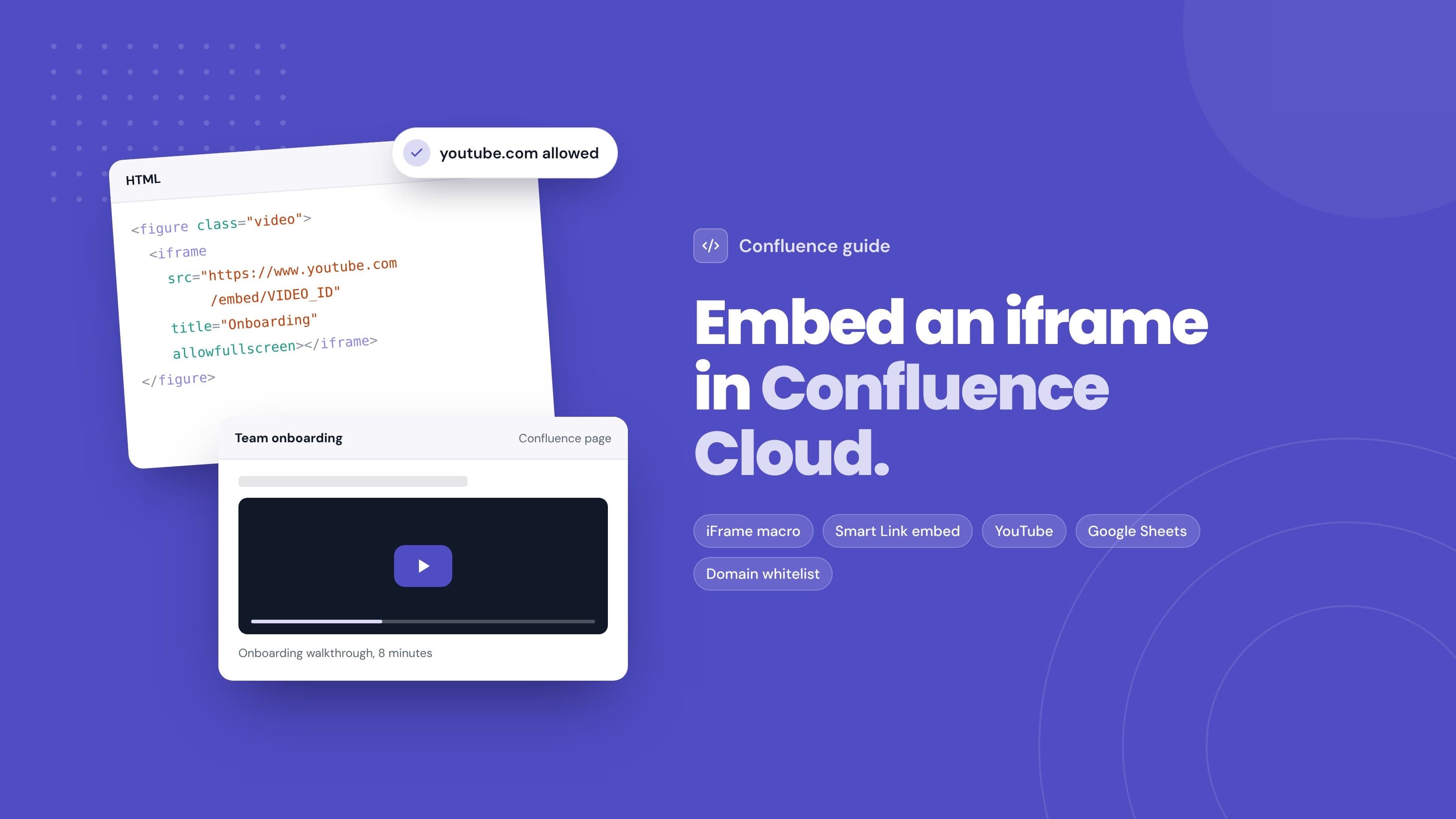 How to Embed an iframe in Confluence Cloud