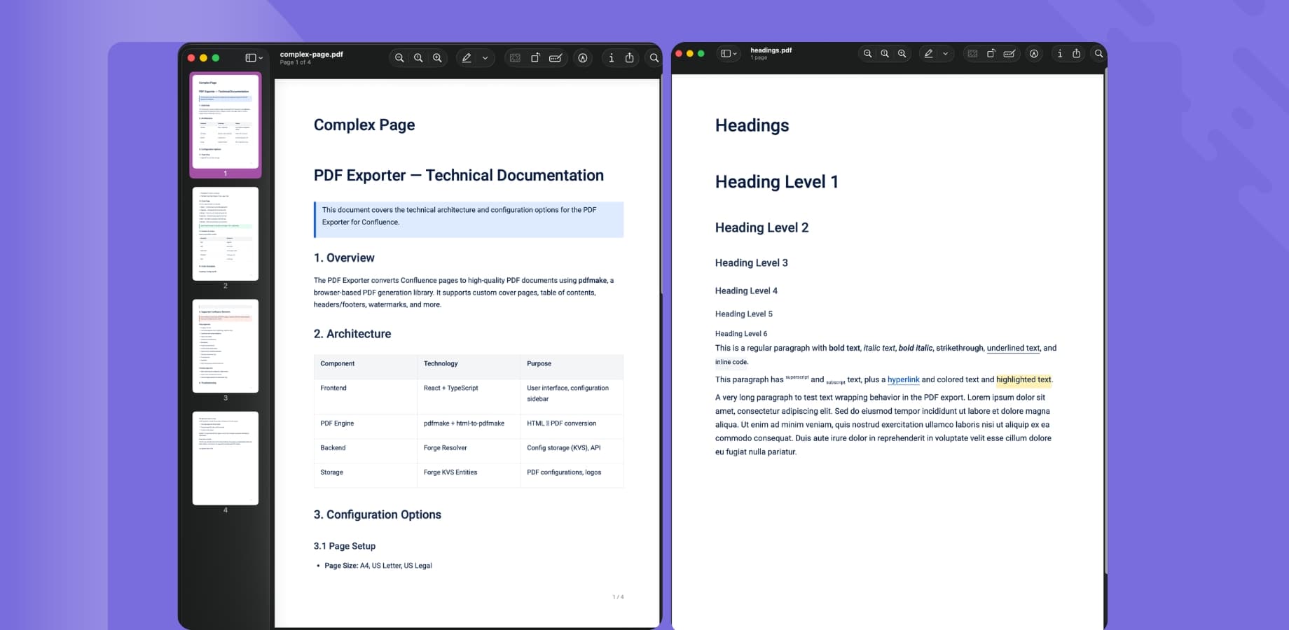PDF Exporter for Confluence Benefits