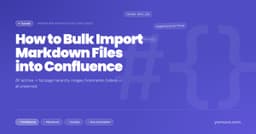 How to Bulk Import Markdown Fi