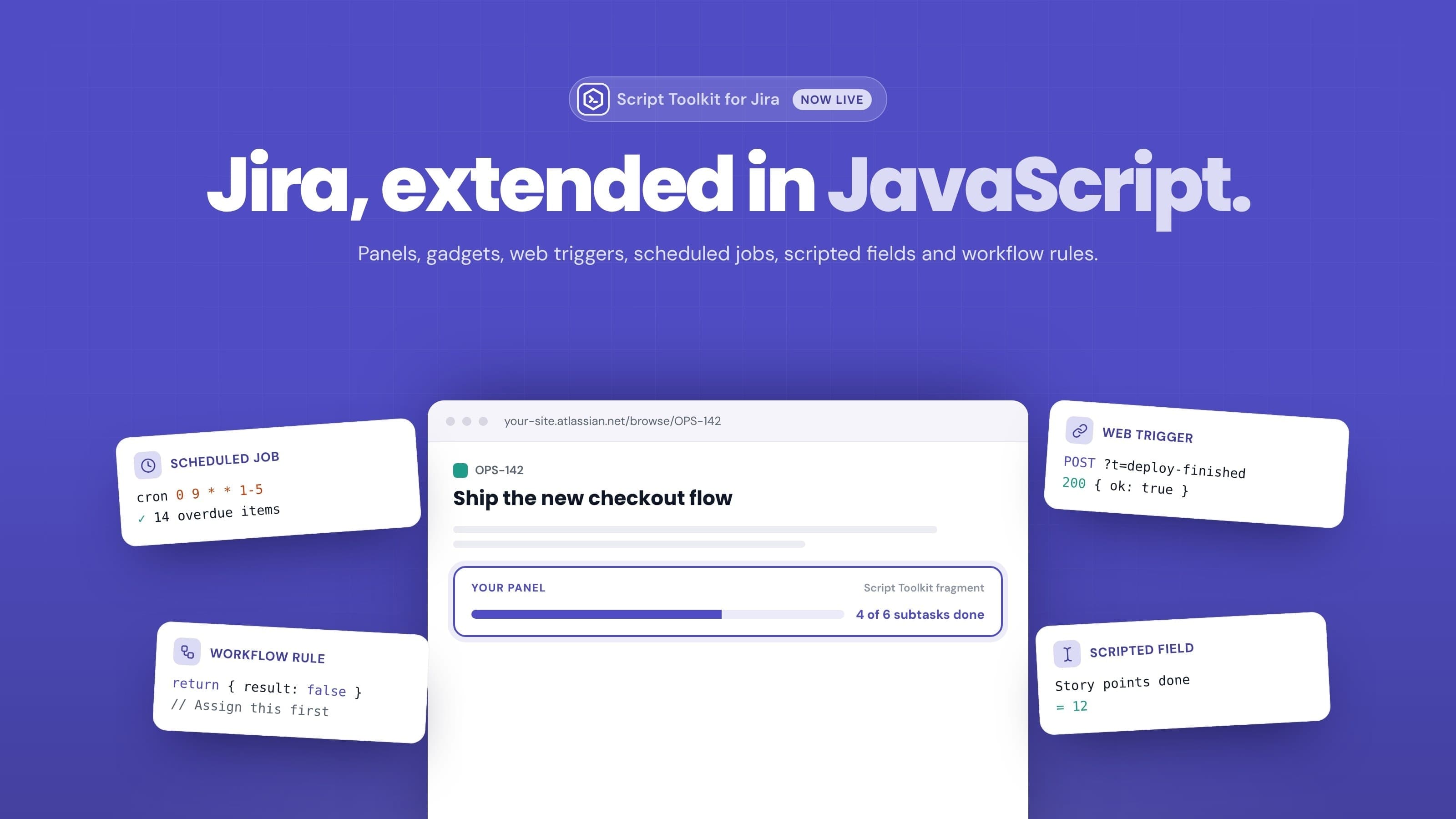 Script Toolkit for Jira is live on the Marketplace
