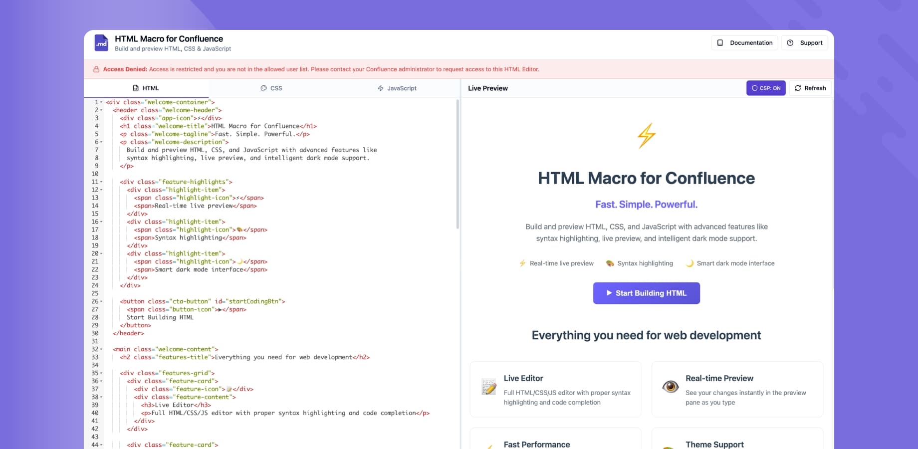 HTML Macro for Confluence Benefits